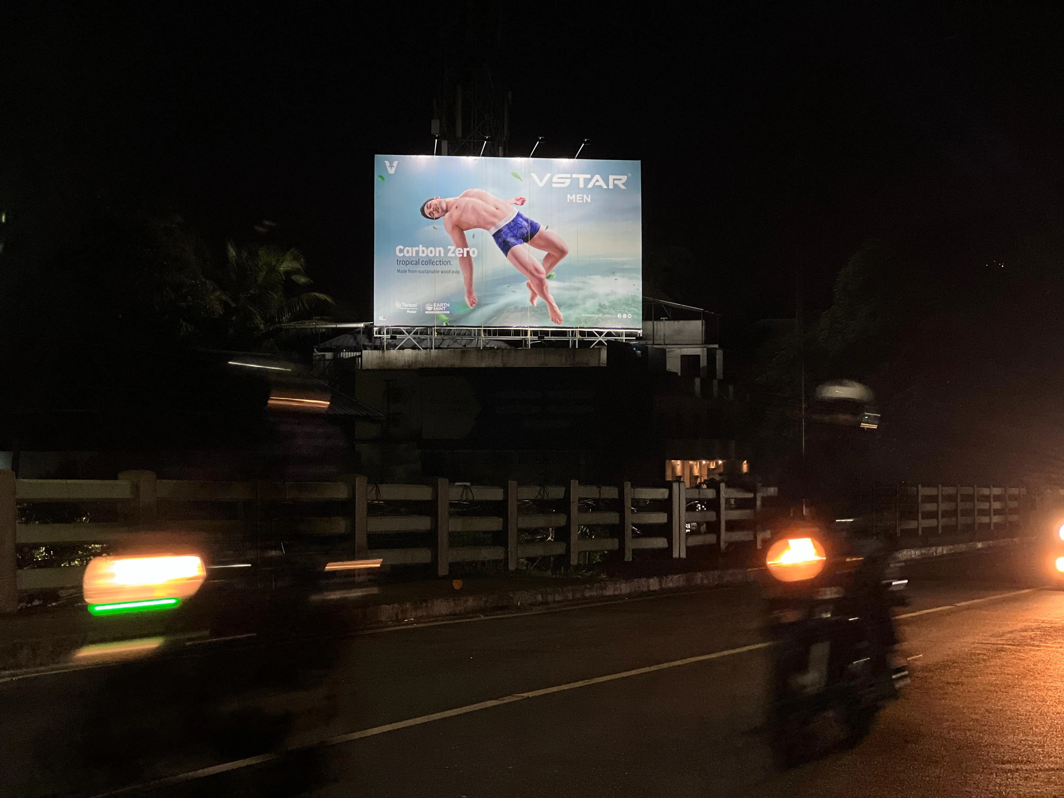 Illuminated Billboard at Kundannoor Kochi